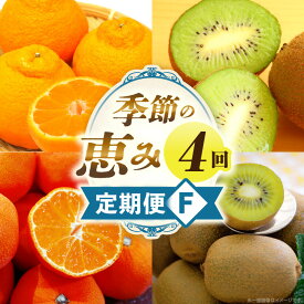 【ふるさと納税】季節の恵み4回定期便F 果物 フルーツ 青果 青果物 デザート スイーツ 果実 旬 季節 旬の果物 季節の果物 生鮮食品 生鮮 贈答 贈り物 ギフト プレゼント おすそ分け ご褒美 人気 グルメ お取り寄せ 特産品 特産 国産 香川県 三木町
