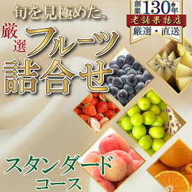 【ふるさと納税】旬を見極めた、厳選フルーツ詰合せ-スタンダードセット-（1回便）