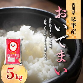 【ふるさと納税】令和7年度産 新米 香川県琴平産おいでまい 5kg 米 精米 さぬき米 セット ギフト 贈り物 四国 F5J-1079