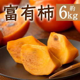 【ふるさと納税】＜先行予約！2026年10月下旬以降順次発送予定＞香川県産 富有柿(約6kg) 国産 果物 くだもの フルーツ 柿 かき 秋 産地直送 【man074】【Aglio nero】