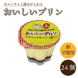 【ふるさと納税】 カルシウムと鉄分がとれるおいしいプリン70g 24個入 | プリン ぷりん 朝食 おやつ お菓子 お取り寄せ 愛媛県 松山市