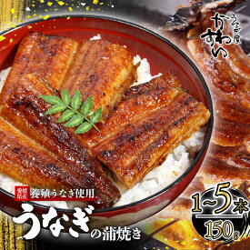 【ふるさと納税】 うなぎ蒲焼 1本～5本（1尾約150～169g） 愛媛産 国産 うなぎ ウナギ 鰻 蒲焼き 簡単調理 土用丑の日 ギフト お歳暮 母の日 父の日 かわすい 川口水産 冷凍食品 小分け グルメ 高級 お取り寄せ 人気 おすすめ ご家庭用 贈答 送料無料 愛媛県 松山市