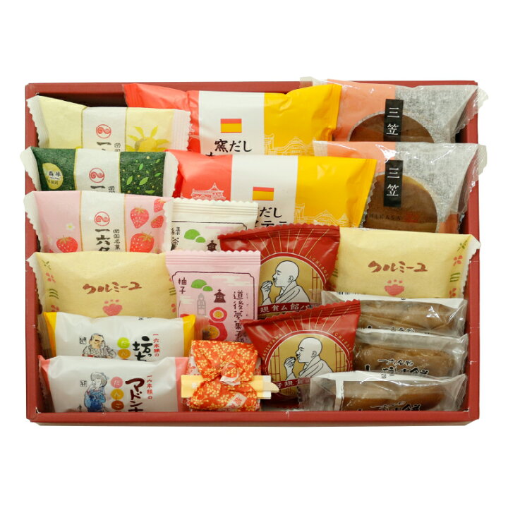 楽天市場】【ふるさと納税】一六名菓セットDB | お菓子 和菓子 おかし 