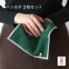 【ふるさと納税】（今治タオルブランド認定品）キャンバスタオル ハンカチ 3枚セット＜コーラル イエロー パープル ネイビー グリーン オレンジ＞【I002150HT】今治タオルふるさと納税 ハンカチタオル今治 今治ハンドタオル 今治ハンカチ タオル 今治タオルハンカチおしゃれ