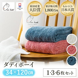 【ふるさと納税】＼テレビで紹介されました！／（今治タオルブランド認定品）エアーかおる ダディボーイ エニータイムタオル 選べるカラー＜スノーホワイト・コーラルピンク・マウンテンブルー＞選べる枚数＜1枚~6枚＞【I002220】今治 エアーかおるタオル ヘアドライタオル