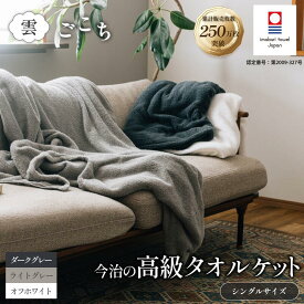 【ふるさと納税】 今治タオル 雲ごこち タオルケット オフホワイト ライトグレー ダークグレー 【I004790】 今治 タオル ケット シングル 夏用 夏 オールシーズン 今治タオルケット 綿100％ 吸水 軽い 高級 国産タオルケット ふんわりケット 選べるカラー 丸山タオル
