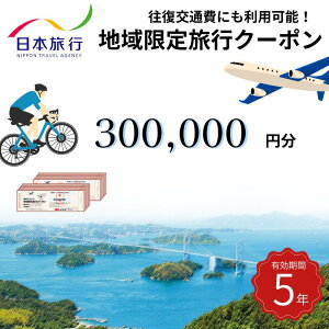 【ふるさと納税】【今治市】日本旅行 地域限定旅行クーポン 300,000円分【T003420】有効期限5年間トラベル 旅行 旅行券ふるさと納税 ふるさと納税旅行券 ふるさと納税旅行 旅行券 ギフト トラ