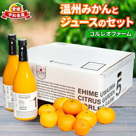 【ふるさと納税】 温州 みかん 2.2kg ジュース 720ml × 2本 セット コルレオファーム 先行予約 南柑20号 ミカン 蜜柑 愛媛みかん 愛媛ミカン 愛媛蜜柑 mikan 果物 くだもの フルーツ 柑橘 プレゼント 贈り物 贅沢 農家直送 産地直送 数量限定 愛媛 宇和島 B016-145015