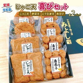 【ふるさと納税】 じゃこ天 喜びセット 宇和島練り物工房みよし じゃこ天 野菜天 ニラ生姜天 魚団子 すり身 練り物 惣菜 出汁 だし 酒 おつまみ 肴 魚肉 水産 加工品 特産品 郷土料理 国産 愛媛 宇和島 C012-061001