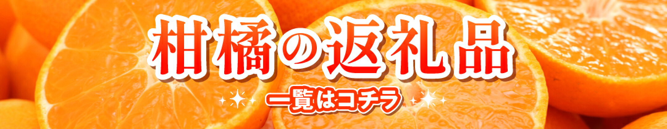 柑橘の返礼品