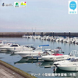 【ふるさと納税】 新居浜マリーナ 小型艇護岸係留権 （一年間）