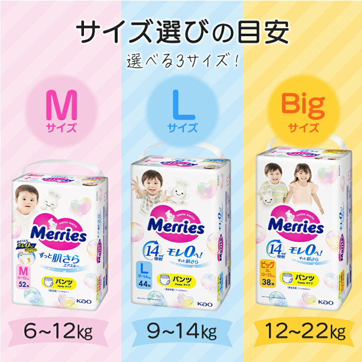 楽天市場】【ふるさと納税】おむつ メリーズ パンツタイプ ずっと肌 