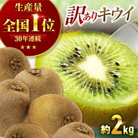 【ふるさと納税】訳あり キウイフルーツ 約2kg　愛媛県大洲市/沢井青果有限会社 訳アリ ご家庭用　[AGBN051] キウイ 訳アリ 訳あり ご家庭用 フルーツ 果物 キウイフルーツ デザート 美容 健康 愛媛キウイ ヘイワード 冬果物 人気