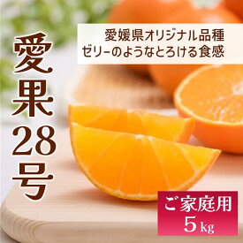 【ふるさと納税】愛果28号 バラ詰め 5kg 紅まどんなと同一品種 みかん 先行予約 【2026年12月以降順次発送予定】 愛媛 数量限定 愛媛県産 人気 柑橘 伊予市｜C57