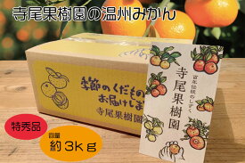 【ふるさと納税】百太郎 みかん (温州みかん) 特秀品 3kg (土居町天満産)