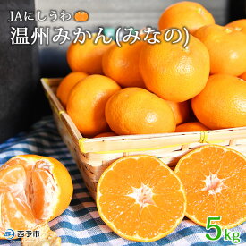 【ふるさと納税】＜JAにしうわ 温州みかん（みなの）約5kg＞ 果物 くだもの うんしゅう ミカン 蜜柑 柑橘類 フルーツ 特産品 西宇和農業協同組合 愛媛県 西予市 【常温】『2025年11月中旬～12月中旬迄に順次出荷予定』