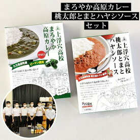 【ふるさと納税】「まろやか高原カレー（180g×2箱）」「桃太郎とまとハヤシソース（180g×4箱）」計6箱 | 簡単 レトルト 食べ比べ セット ギフト 家族 一人暮らし 高校生応援