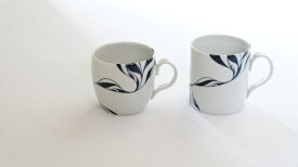 【ふるさと納税】 和将窯 匠の一品 エチュードマグカップ 2個セット 砥部焼 陶芸家 山本和哉 作 白黒 モダン マグ コーヒーカップ ティーカップ 湯呑み 陶器 焼物 高級 食器 ペアセット 工芸品 伝統工芸 国産 日本製 ギフト 贈答 プレゼント 記念品 愛媛県 松前町 送料無料