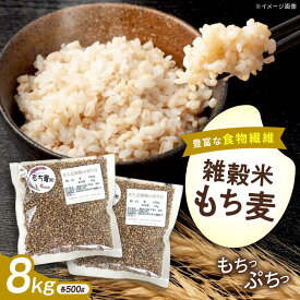 【ふるさと納税】内子町産もち麦8kg ／ 国産 雑穀米 もち麦 ごはん おすすめ 送料無料 米 【株式会社内子フレッシュパークからり】[BKAD015] 38000 38000円