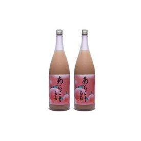 【ふるさと納税】あらごし桃 菊水酒造 1800mL 2本