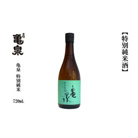 【ふるさと納税】亀泉 特別純米酒 720ml　1本
