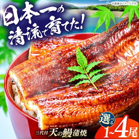 【ふるさと納税】【選べる内容量】土佐料理司 三代目天の 鰻 蒲焼 1尾～4尾 (高知市春野町産) 【株式会社土佐料理司】[ATAD019] レンチン 蒲焼き かば焼き うなぎ ウナギ 小分け 個包装 パック 冷凍 国産 レンジ おかず 簡単調理 調理済 贈答