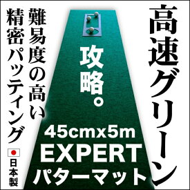 【ふるさと納税】ゴルフ練習用 超高速パターマット45cm×5mと練習用具 【パターマット工房PROゴルフショップ】[ATAG069] ゴルフ パター マット ゴルフ用品 ゴルフ場 パターマット 練習器具 スポーツ用品 練習