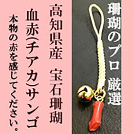 【ふるさと納税】小さい血赤珊瑚根付 本物の宝石 (サンゴ) 高知県産血赤珊瑚の赤を見てみたいという方に！ 【株式会社ケンセン35】[ATAR032]