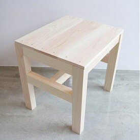 【ふるさと納税】【ひのき香る工作キット】サイドテーブル【木作り工房こだかさ】[ATAT009]