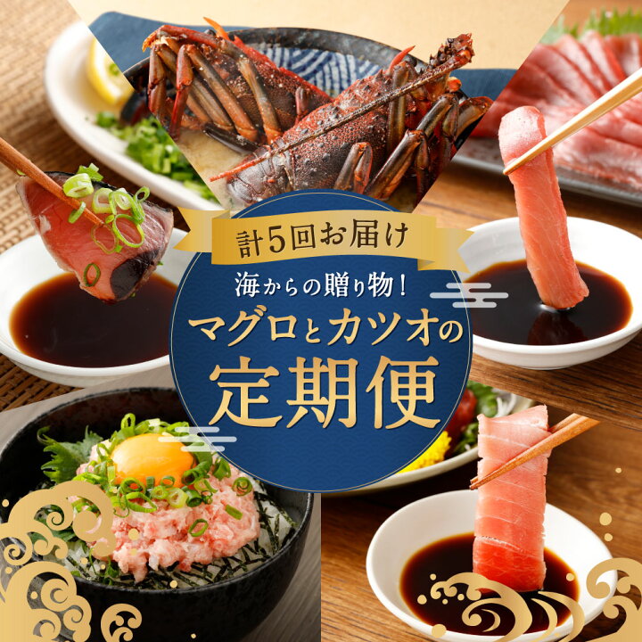 楽天市場 ふるさと納税 5回定期便 海からの贈り物 マグロとカツオのお楽しみセット まぐろ カツオのたたき ネギトロ 伊勢海老 金目鯛 刺身 とこぶし ながれこ 海鮮 冷凍 コロナ 緊急支援品 訳あり 不揃い 傷 規格外 送料無料 Tk006 高知県室戸市
