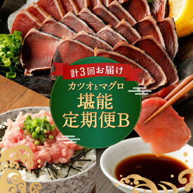 【ふるさと納税】 【定期便 3回】 カツオとマグロ堪能定期便B 海鮮 鮪 鰹 お楽しみ 切り落とし 刺身 刺し身 まぐろ まぐろたたき かつおのたたき 高知県 藁焼き 鰹たたき ネギトロ 魚 惣菜 海産物 魚介類 魚貝 冷凍 訳あり 不揃い 傷 マグロ丼 30000円