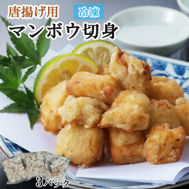 【ふるさと納税】 唐揚げ用　マンボウ切身 600g（200g×3パック）魚介類 魚 まんぼう 唐揚げ 惣菜 送料無料