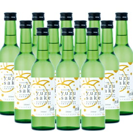 【ふるさと納税】 yuzu sake ゆず酒 300ml×12本 焼酎 リキュール お酒 柚子 ユズ 果実酒 高知県 室戸市 送料無料 ok008