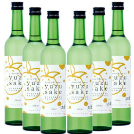 【ふるさと納税】 yuzu sake ゆず酒 500ml×6本 焼酎 リキュール お酒 柚子 ユズ 果実酒 高知県 室戸市 送料無料 ok005