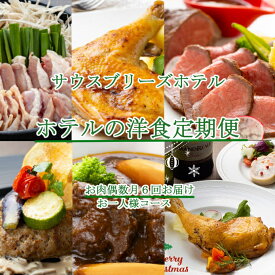 【ふるさと納税】【ホテルメイドの洋食惣菜】お肉定期便！！偶数月年6回お届け【お一人様向け】 おかず 洋食 惣菜 牛肉 鶏肉 6ヶ月 はちきん地鶏 ローストチキン クリスマス 送料無料 sb046