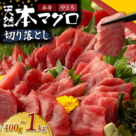 【ふるさと納税】 【容量選べる】本マグロ 赤身 中とろ 切り落とし 400g ～ 1kg | 小分け 冷凍 天然まぐろ 鮪 刺身 刺し身 ふるさと納税魚介 寿司 惣菜 海鮮丼 魚介類 ふるさと納税まぐろ 訳あり ふるさと納税海鮮 漬け丼 不揃い マグロ漬け丼 規格外 10000円 人気 高知県
