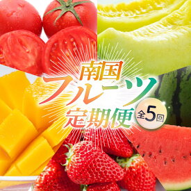 【ふるさと納税】 年5回お届け 季節のフルーツセット フルーツ 定期便 お楽しみ いちご フルーツトマト スイカ マンゴー メロン フルーツ 苺 旬 果物 くだもの 贈答 ギフト 人気 おすすめ ふるさと納税メロン 定期便 ふるさと納税マンゴー ふるさと納税いちご 高知県 南国市