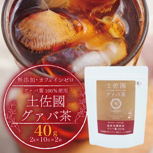 【ふるさと納税】 国産 有機 栽培 グァバ葉 100% 使用 土佐國 グァバ 茶 2g 20包 お茶 飲料 茶 おちゃ 飲み物 グアバ 葉 人気 おすすめ 高知県 南国市 有機JAS