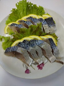 【ふるさと納税】ゴマサバのしめ鯖（半身×2枚）魚介 フィレ 〆サバ さば寿司 惣菜 冷凍刺身 お刺身 しめさば 800g～1kg 冷凍 冷凍配送 魚 魚介類 鯖 さば 〆鯖 肴 つまみ 高知県 土佐清水市 送料無料【R00323】