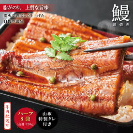 【ふるさと納税】【年内配送】＜四万十食品＞ うなぎ 蒲焼 ハーフ 鰻 ウナギ お取り寄せ グルメ おいしい ギフト 食品 おかず ひつまぶし うな重 魚 魚介 国産鰻 鰻蒲焼 ハーフサイズ 冷凍 国産 高知 高知県 四万十 四万十市 送料無料