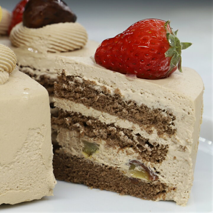 フルーツショートケーキ 冷凍 もも 桃 ケーキ 5号 イチゴ いちご 送料無料 おやつ 子供会 オフィス フルーツ 苺 スイーツ