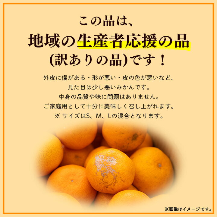 楽天市場】【ふるさと納税】【選べる内容量】訳あり 山北みかん ご家庭 