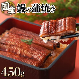 【ふるさと納税】国産うなぎ蒲焼 合計450g（150g×3尾）ウナギ 鰻 高知県 東洋町 四国 お取り寄せ 家庭用 自宅用 贈り物 ギフト タレ・山椒付き うな重 鰻丼 うな丼 うな茶漬け 【送料無料】U002