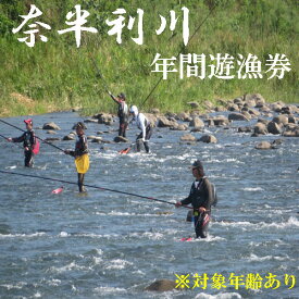 【ふるさと納税】奈半利川 年間遊漁券 【利き鮎グランプリ受賞】 選べる 釣り 友釣り 鮎 あゆ 鰻 ウナギ アマゴ 川釣り 奈半利川 アウトドア チケット 体験 釣り体験 清流めぐり利き鮎会SPグランプリ受賞 /高知県 奈半利町