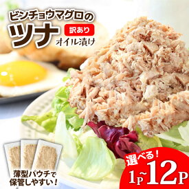 【ふるさと納税】2000円 ツナパウチ 無添加 パック 訳あり まぐろ 常温保存 ストック 備蓄 おにぎり サラダ 防災 非常食 保存 長持ち 便利 わけあり 加工品 ツナ缶 缶無し缶詰 無添加 オイル漬け 100g 1～12パック ツナフレーク 業務用 エコ お試し はじめて 初心者