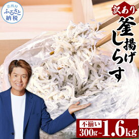 【ふるさと納税】訳あり しらす 300g~1.6kg 釜揚げしらす 5000円以内 高知県産 しらす干し 個包装 おかず 冷凍 ごはんのお供 訳アリ 釜揚げシラス 大容量 不揃い シラス 子ども 国産 新鮮 しらす丼 冷凍配送 減塩 離乳食 食品 じゃこ 小分け 塩分控えめ ご飯のお供 おにぎり
