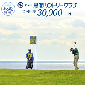 【ふるさと納税】 kochi黒潮カントリークラブ ご利用券 30000円＜ゴルフ カシオワールドオープン開催コース 黒潮カントリークラブ＞ ふるさと納税ゴルフ場利用券 名門 プロツアー 開催コース チケット ゴルフ（GOLF Golf golf） ゴルフチケット プレー券 人気 ランキング