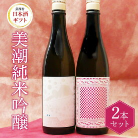 【ふるさと納税】 美潮 純米吟醸2本セット 高知県 芸西村 返礼品 日本酒 お酒 仙頭酒造 ふるさと納税限定 720ml 飲み比べセット のみくらべ 雄町 きたしずく お祝い 贈答品 箱入り ギフト 贈り物 プレゼント 送料無料 お取り寄せ 飲みやすい甘口 果実味 お中元 御中元 のし