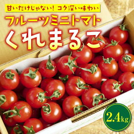 【ふるさと納税】フルーツミニトマト『くれまるこ』2.4kg
