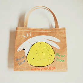 【ふるさと納税】【限定柄】タカハシカヨコ 米袋バック 「土佐ぶんたん柄」 大四角サイズ KOME TOTE エコバック オリジナル